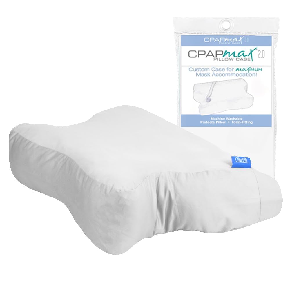HDMCA CPAP Contour Pillow 無呼吸　シーパップ専用 Contour CPAPMax Pillow 2.0 with Pillow Cover – cpap.com